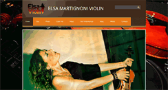 Desktop Screenshot of elsamartignoni.it